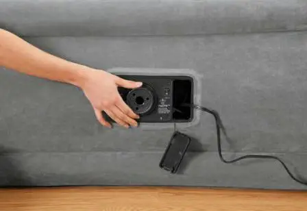 Airbed with Built-in Electric Pump