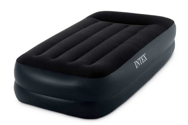 intex air mattress pillow rest